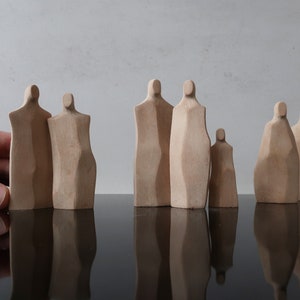 Abstract Ceramic sculptures, Systemic Constellation Figures, Family Constellation Figurines image 5