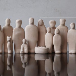 Systemic Family Constellation Set Figures in Counselling and Psychotherapy Constellations of families Family figures Human Figures Bundle