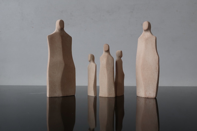 Abstract Ceramic sculptures, Systemic Constellation Figures, Family Constellation Figurines image 8