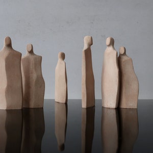 Abstract Ceramic sculptures, Systemic Constellation Figures, Family Constellation Figurines image 6