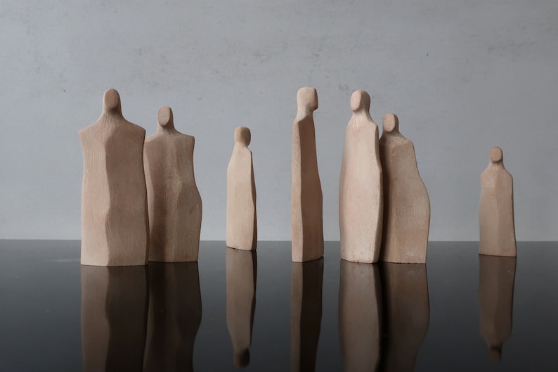 Abstract Ceramic sculptures, Systemic Constellation Figures, Family Constellation Figurines image 6