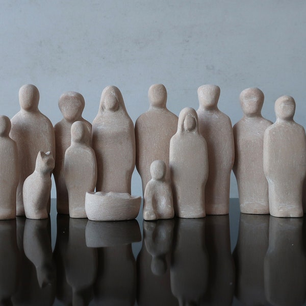 Systemisches Familienstellen Set Figuren in Beratung und Psychotherapie Familienstellen Menschenfiguren Bundle