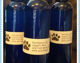 Organic Flea and Tick Spray for Pets and People!