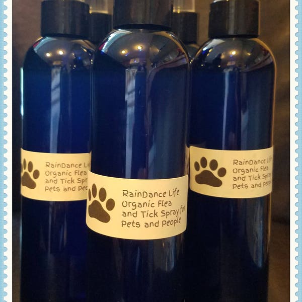 Organic Flea and Tick Spray for Pets and People!