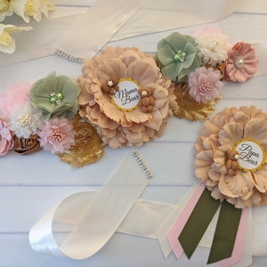 Teddy Bear Baby Shower, Mama Bear, Pregnant Mom Gift, Expecting Mom Gift, Belly Bump Sash, Mom To Be Sash, Maternity Sash, Baby Shower Sash