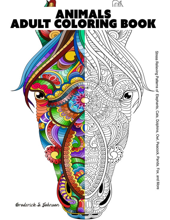 650 Coloring Books For Adults Animals Free Images 650 Coloring Books For Adults Animals Free Images