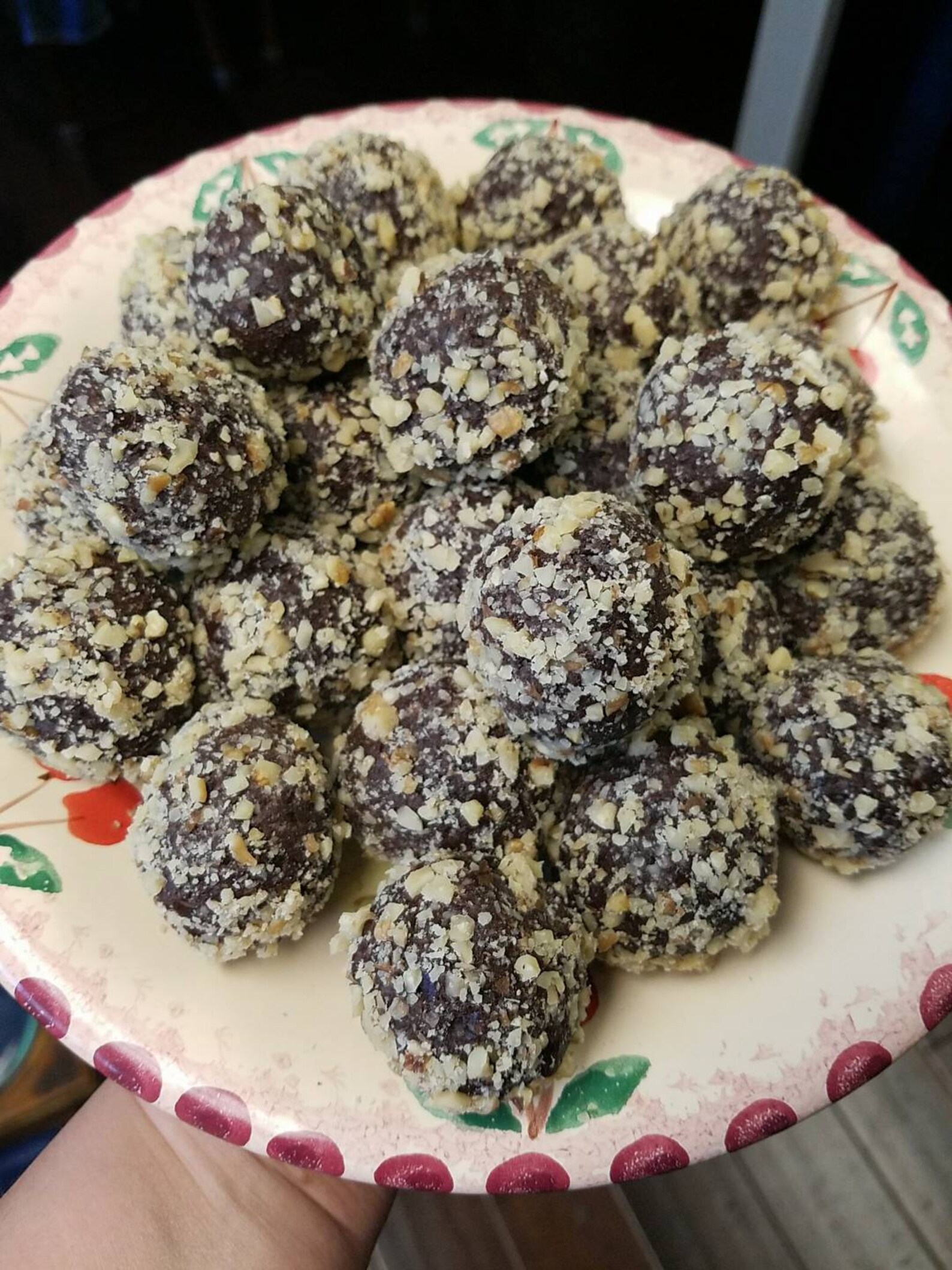 brownie protein balls