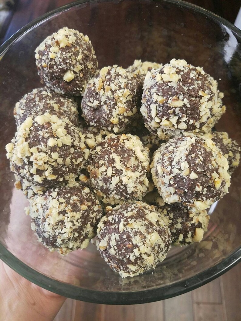 brownie protein balls