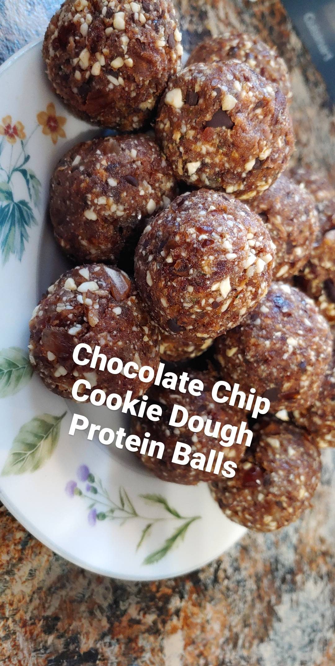 brownie protein balls