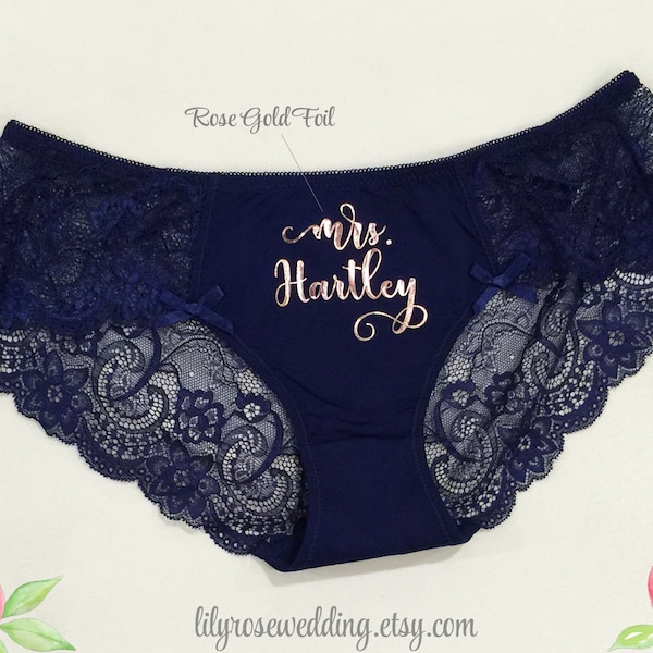 Bride Underwear Etsy
