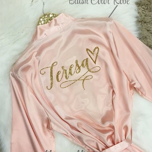Roupões de dama de honra, presente de dama de honra, roupão de noiva, roupões de casamento, roupões de festa de noiva, roupões de pijama para damas de honra, presente de casamento, presente de noiva