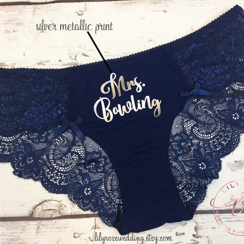 Bridal Shower Gift Funny Underwear Bachelorette Party Etsy