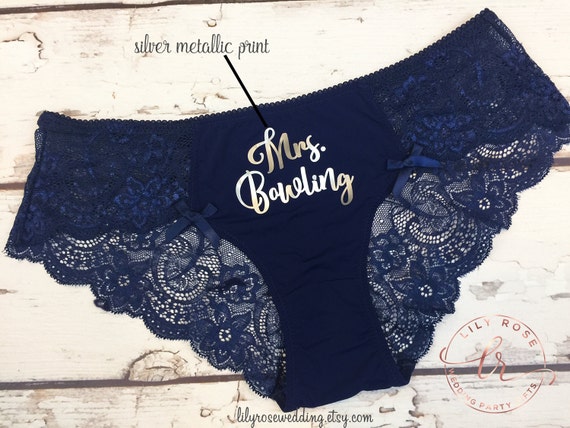 Bridal Shower Gift for Bride, Bride Panties, Personalized Panties  Underwear, Honeymoon, Bachelorette Gift, Bride Gift, Wedding Gift