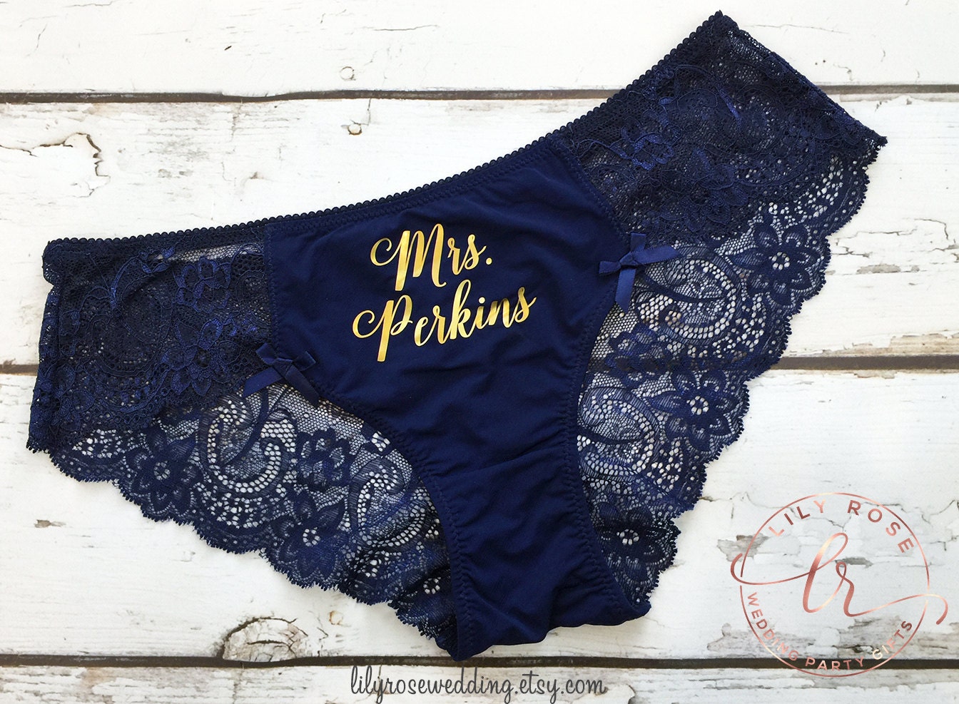 Bachelorette Gift Bride Panty Personalized Panties Etsy