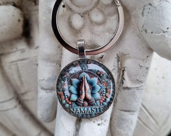 Namaste Schlüsselanhänger