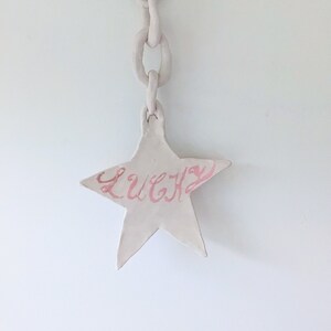 lucky star ceramic wall hanging image 1