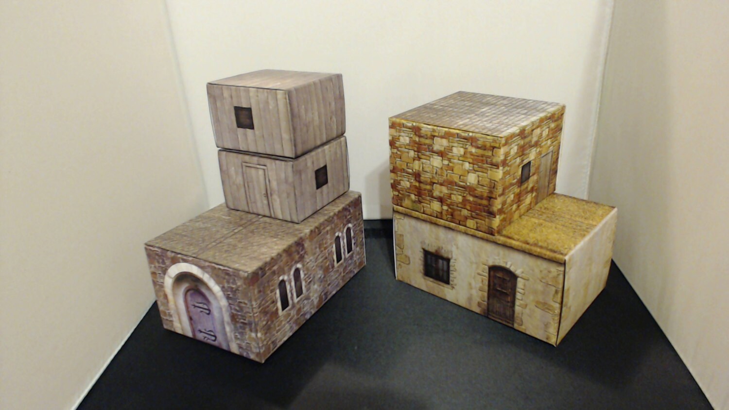 Terrain Buildings for Dungeons and Dragons Tabletop Towns 6 - Etsy Israel