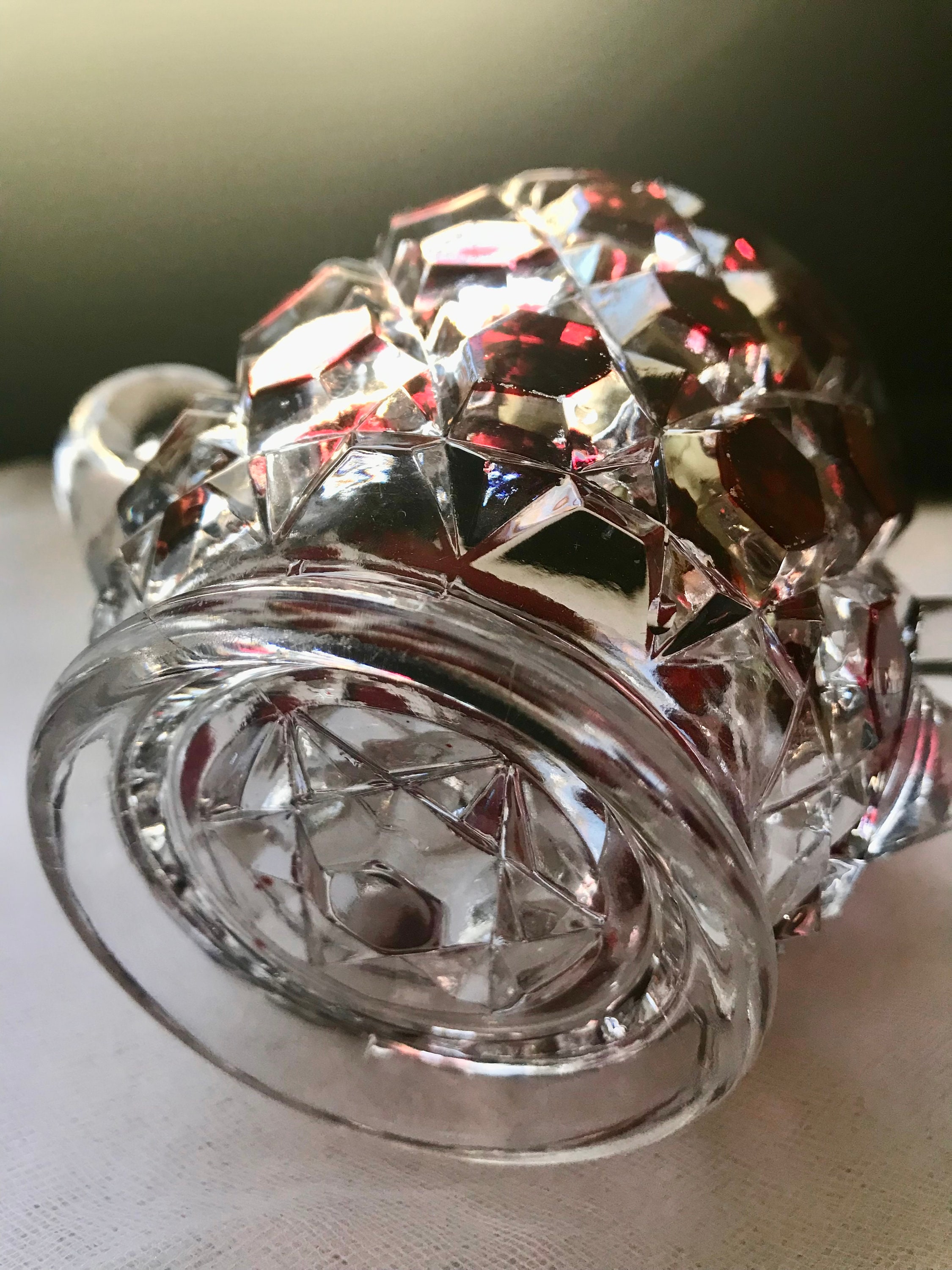 Antique EAPG C. 1890 Ruby Flash EAPG Doyle # 250 Spooner - Etsy
