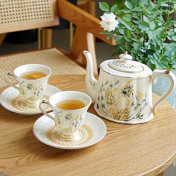 Coffee and Tea Set Etsy