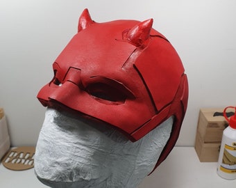 Dare Devil Cowl Mask for Cosplay PDF Template - A4 & Letter size Ready to Print