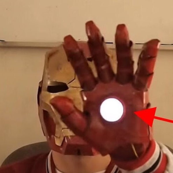 Iron Man Hands PDF Template