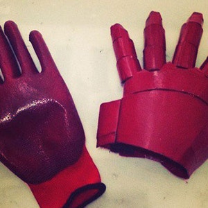 Iron Man Hands PDF Template - Etsy