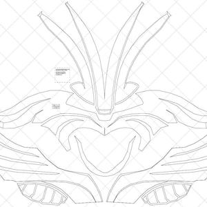 Classic Thor Helmet - A4 & Letter Size PDF Template (Ready to Print)