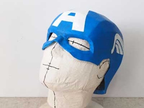 キャプテンアメリカ　等身大ヘルメット キャプテンアメリカ 等身大ヘルメット - メルカリ