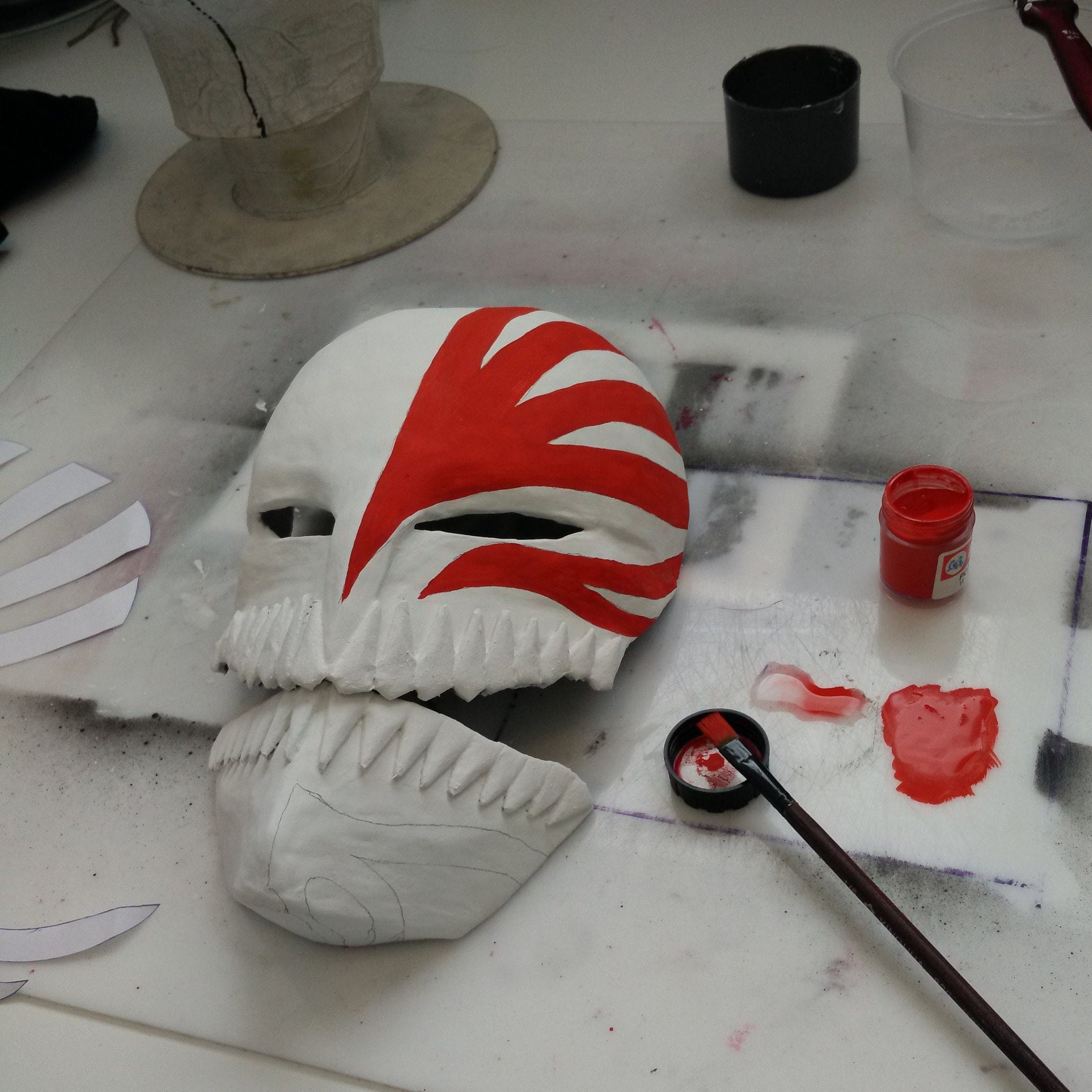 Cosplay STL Files Ichigo Vasto Lorde Mask 3D Print Wearable