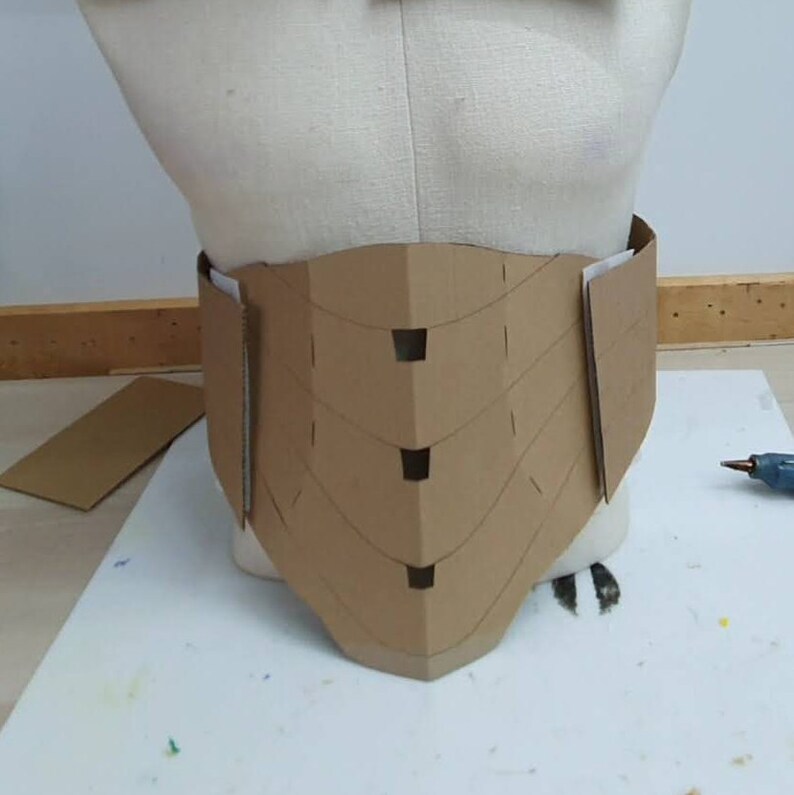 Iron Man Mark 4 Vest & Abs PDF Template ready to Print A4 Etsy