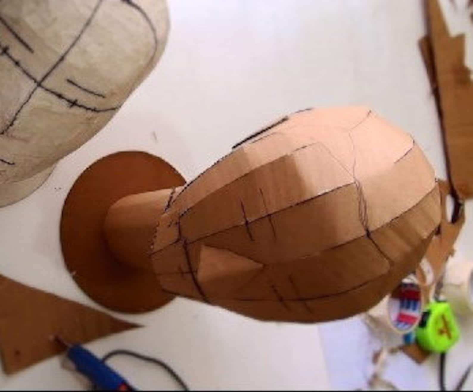 Power Ranger Helmet Base Head Form For Masks Hats Wigs A4 Etsy