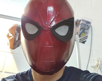 Tom Spidey Faceshell Mask + Lens - A4 & Letter size Ready to Print PDF Paper Template