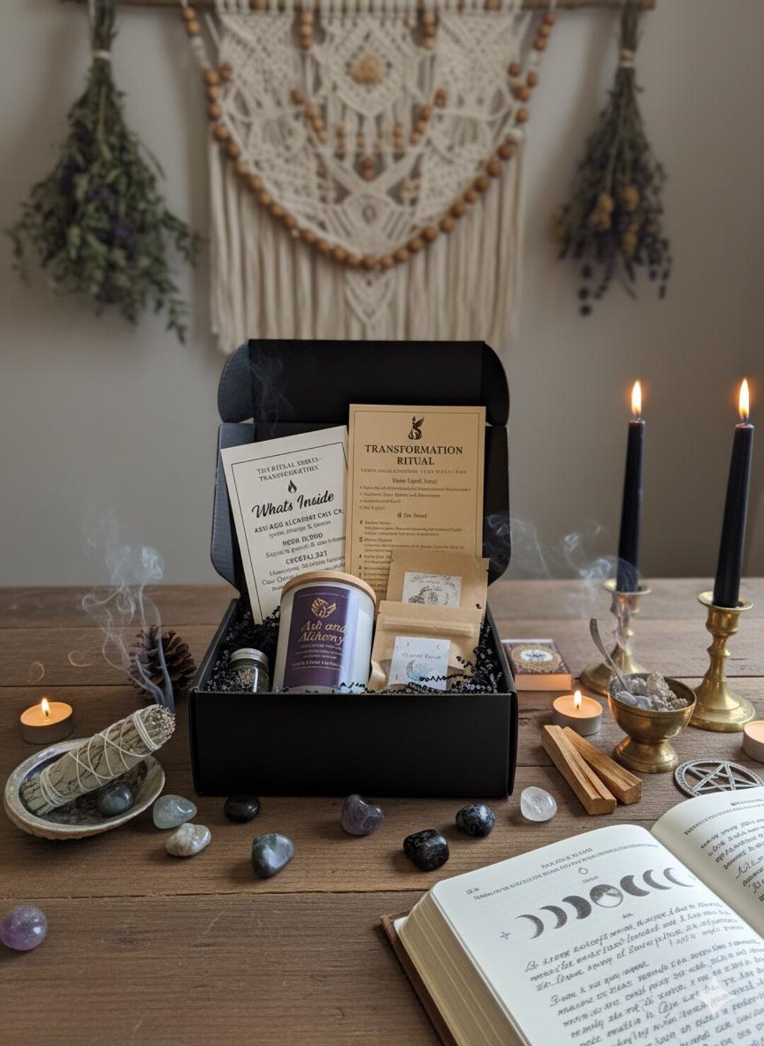 November Ritual Series Box — Transformation | North Idaho Candle Co. - Etsy