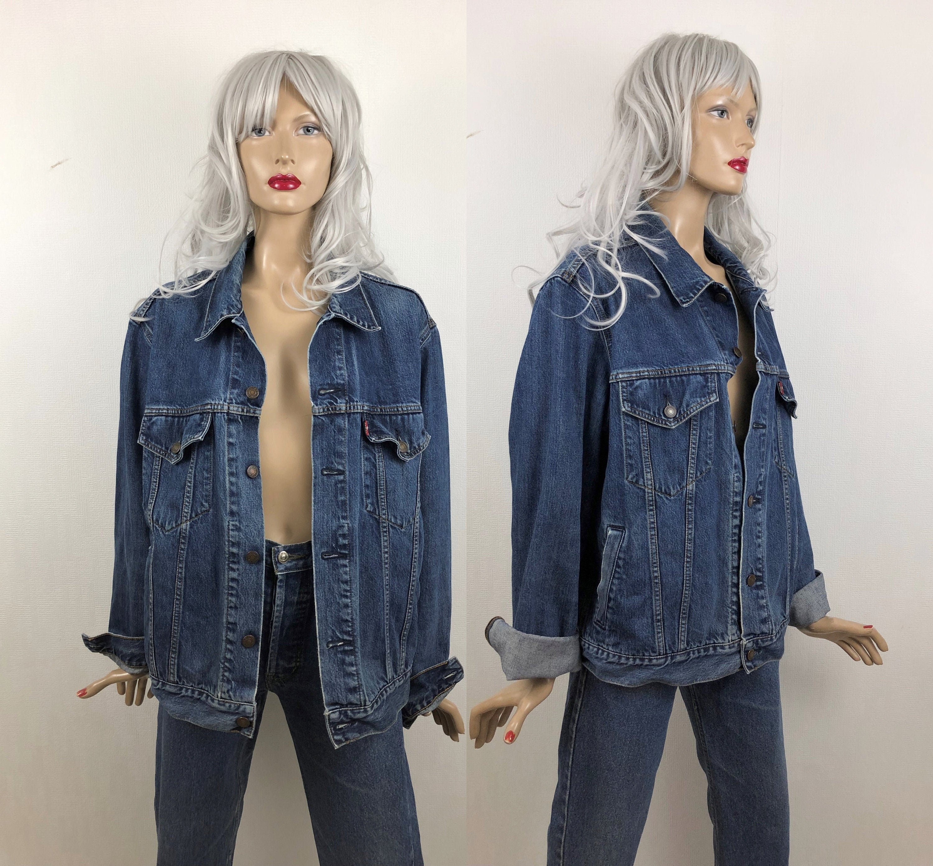 levi's medium wash denim jacket
