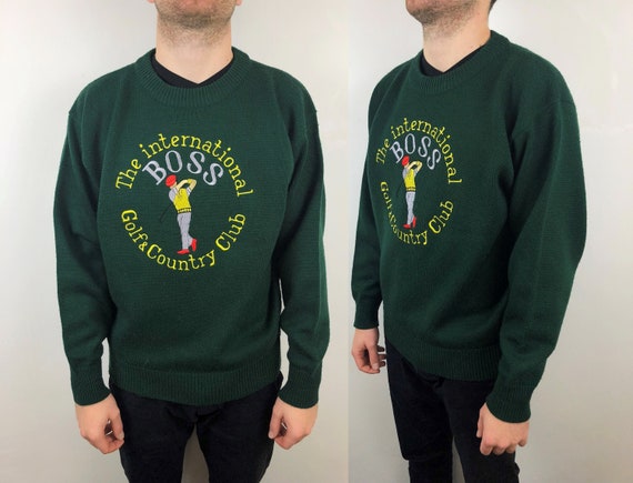 vintage hugo boss sweater