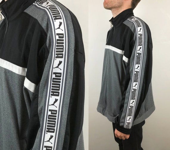 white puma track jacket