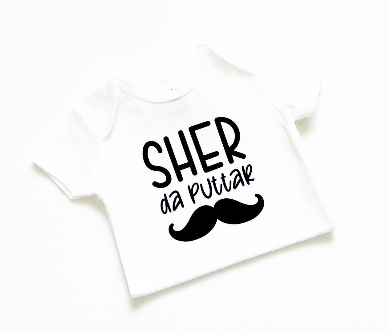 Sher Da Puttar Bodysuit T Shirt Tee Punjabi Punjab Sikh Etsy