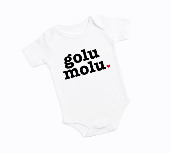 Buy Golu Molu Bodysuit, T-shirt, Shirt, Tee, Baby Gift, Baby Shower Gifts,  Baby Outfit Clothes, Baby Boy Girl, Cute, Funny, Desi, Indian, Hindu Online  in India 