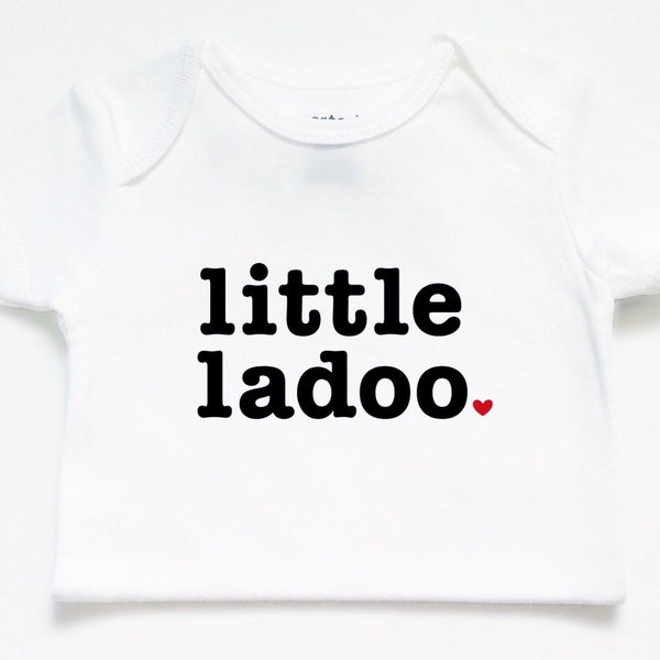 Little ladoo bodysuit, T-shirt, cute, tee, shirt, top, baby clothes, boy girl, Muslim, Hindu, Desi, Indian, Asian, baby gift, kids children