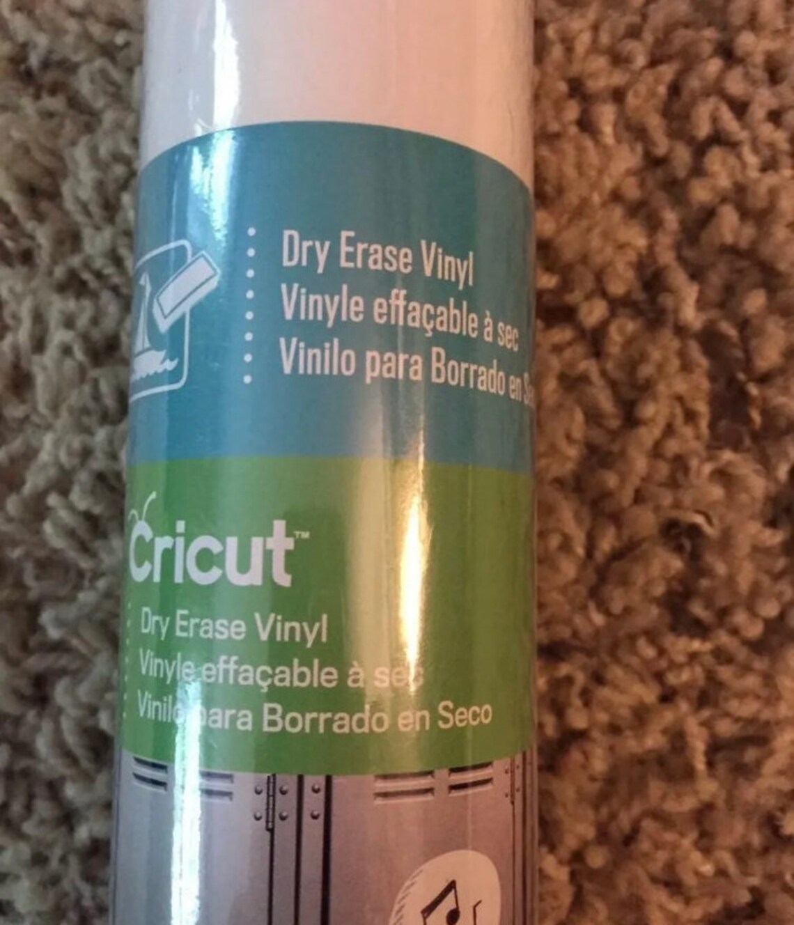 Cricut Dry erase vinyl 1 roll 12 x 48 white Etsy