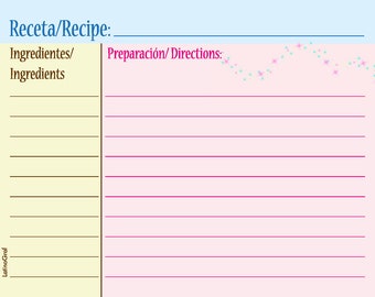 Recipe Cards