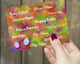 Tarjeta de Pascua * Easter Card * Ostern Karter