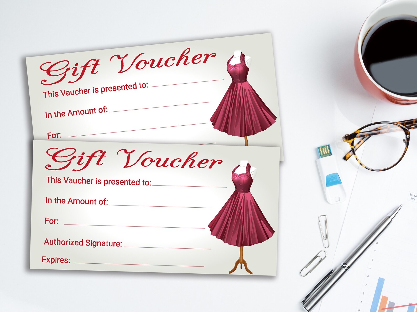 Gift Certificate Gift Voucher Gift Card Digital Download Etsy Canada