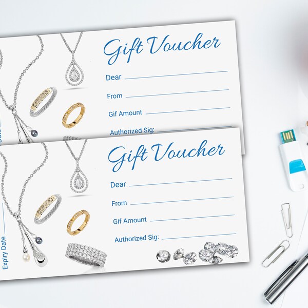 Tarjeta de regalo * Voucher * Voucher para imprimir * joyas * joyería * bisutería