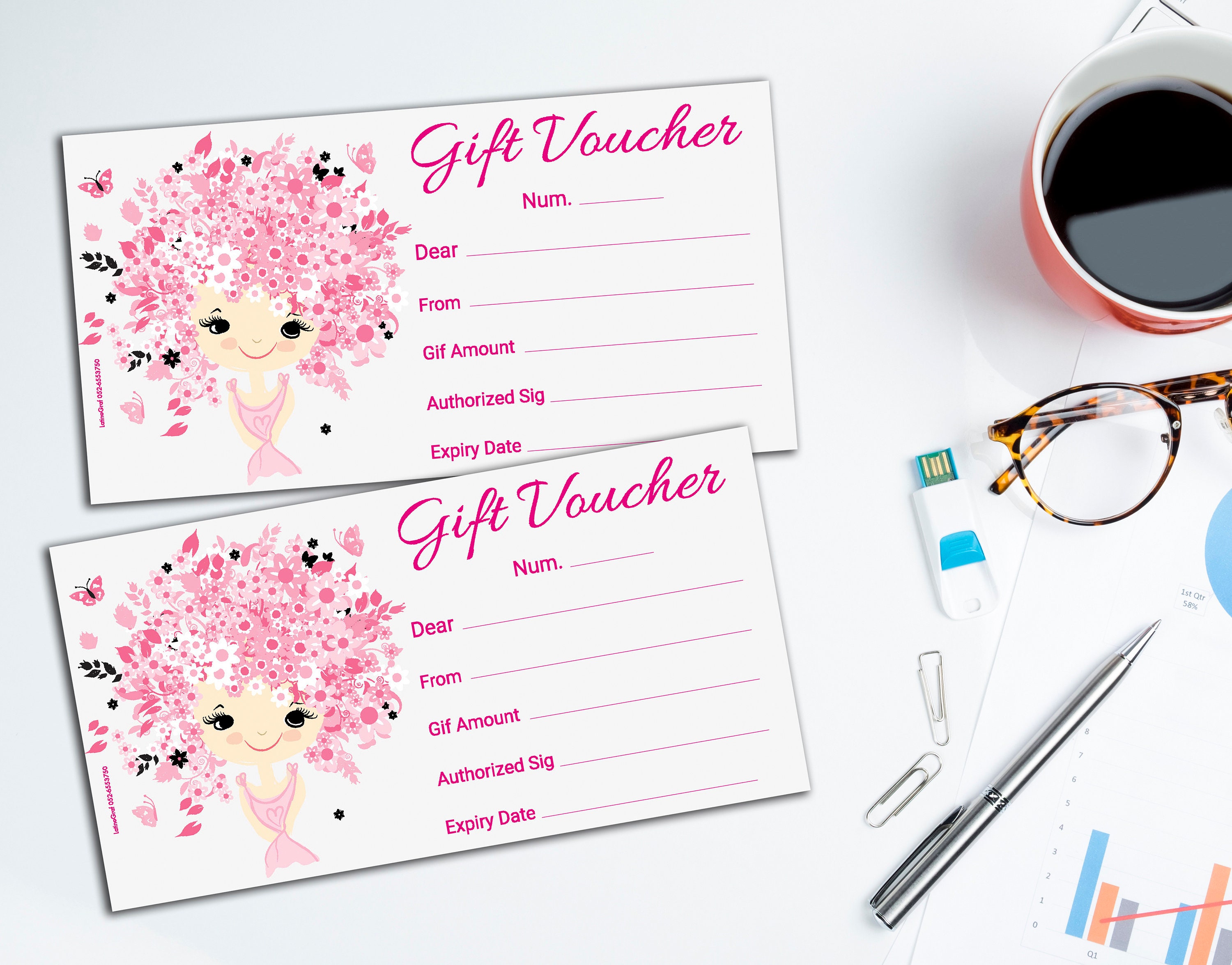 Gift Card Voucher Voucher to Print Love Day - Etsy UK
