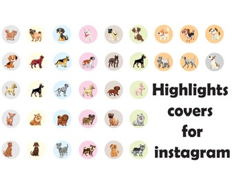 Instagram Highlight Covers, Highlight Icons, Instagram story, highlight icon covers, colors covers