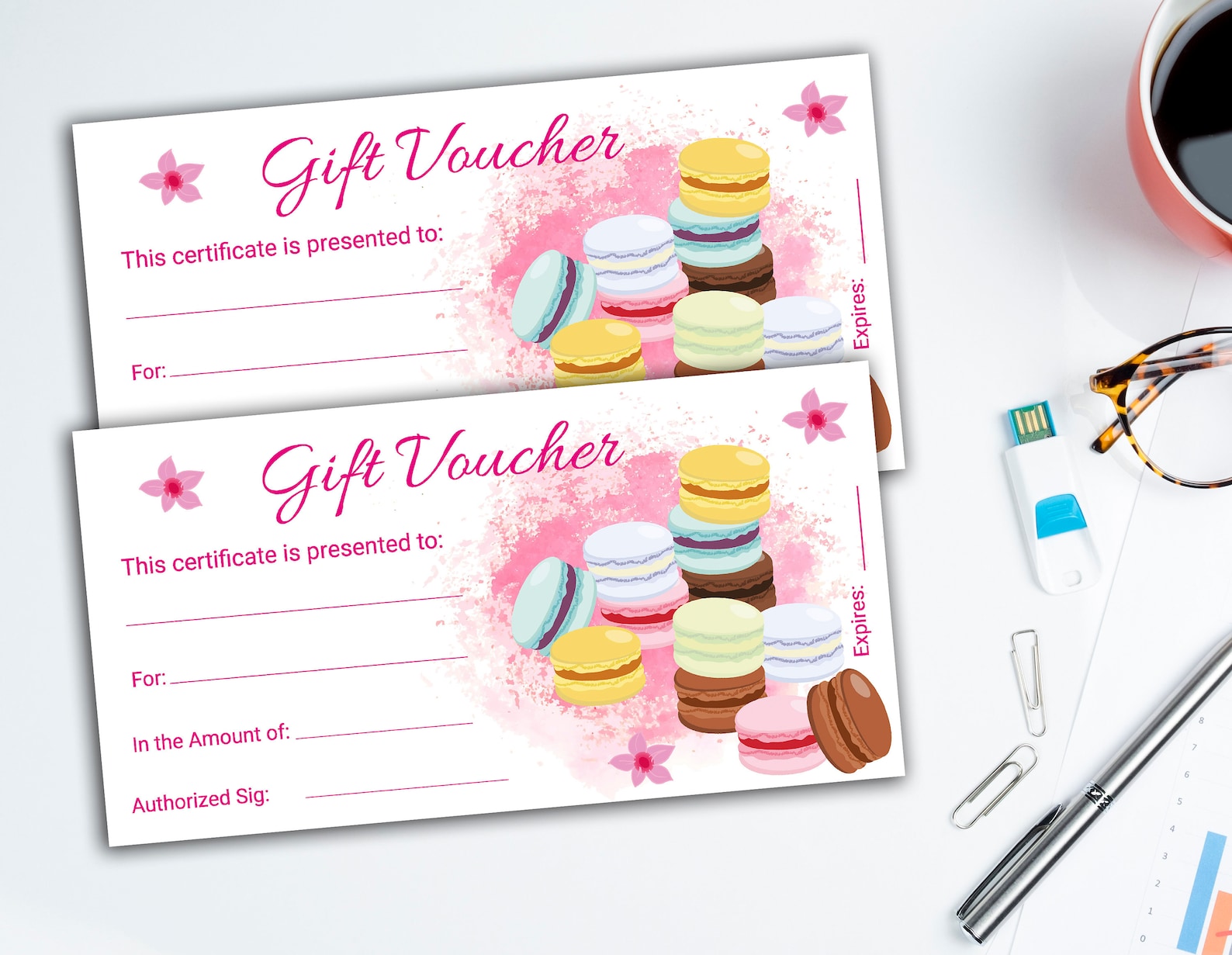 Tarjeta de regalo Voucher Voucher para imprimir Etsy España