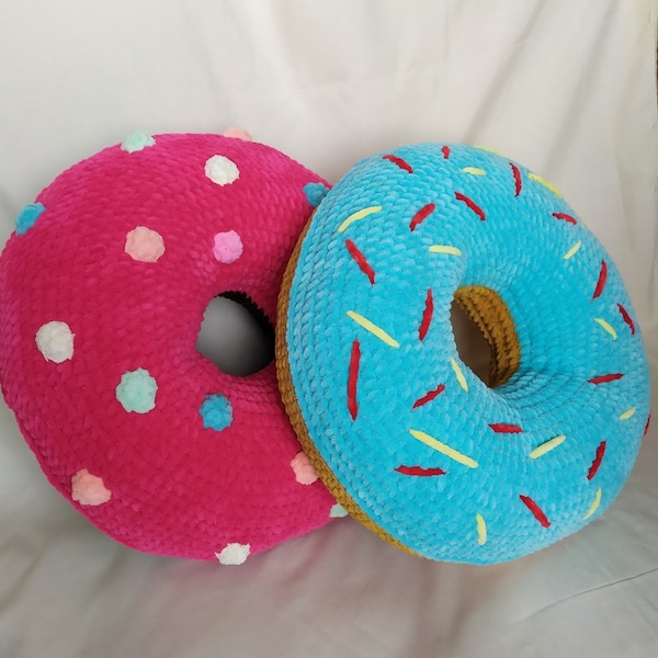 Donut Pillow Etsy