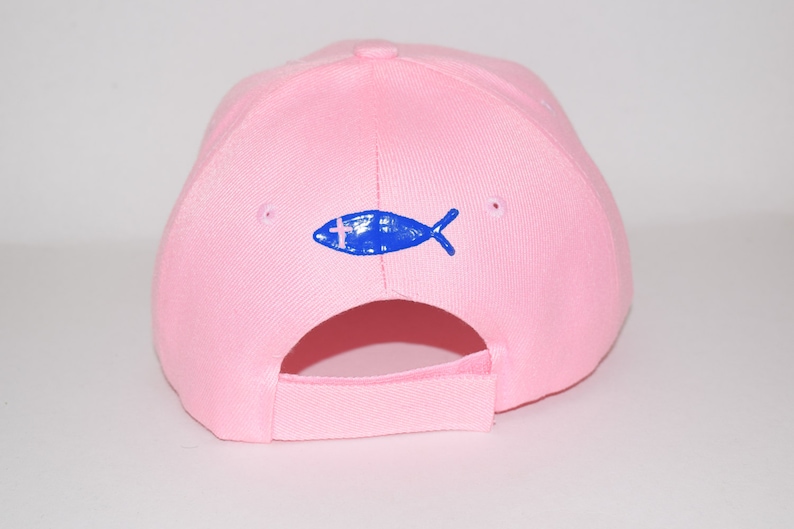 front /& back Cap with Jesus Fish Symbol