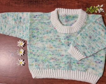 hand knitted winter jumper